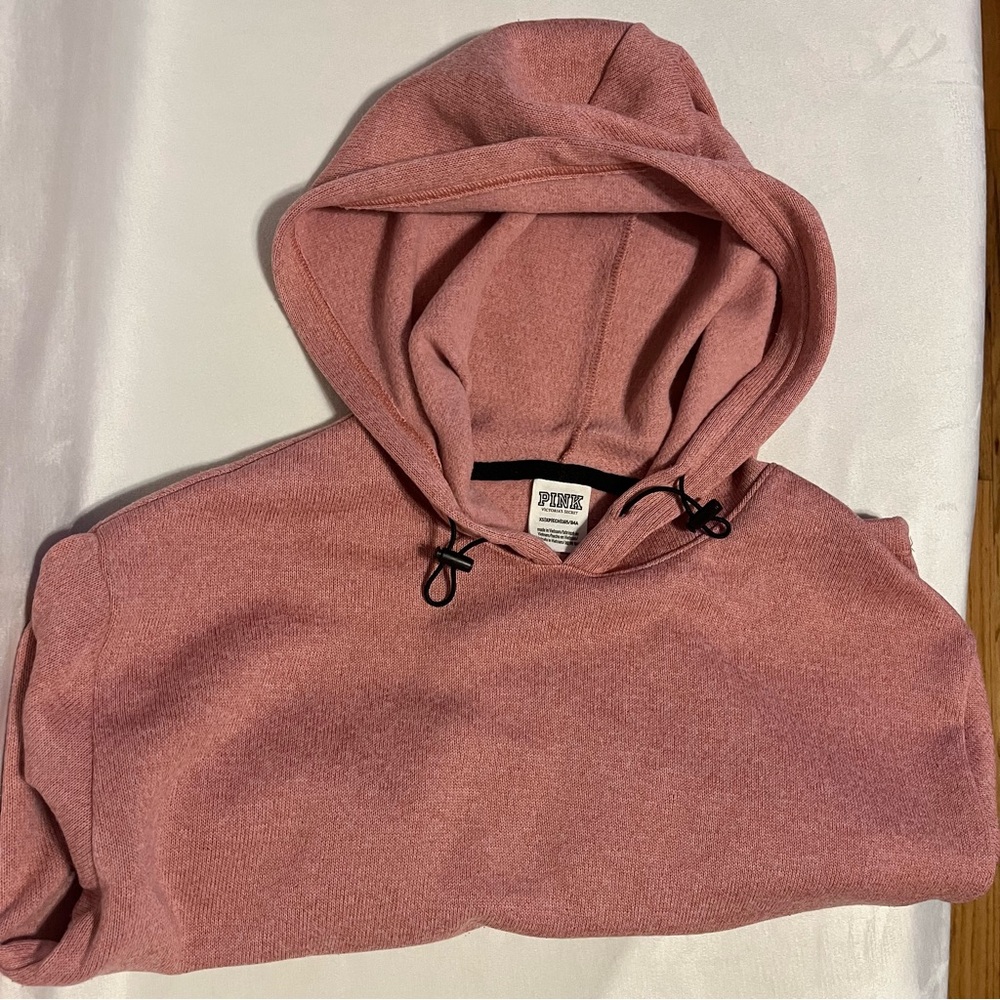 PINK Victoria's Secret Dusty Rose Hoodie - Picture 2 of 6